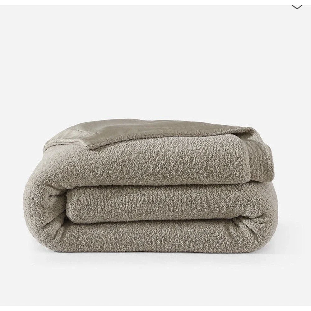 Sunday Citizen Snug Bamboo Duvet Cover In Color Taupe Size Cali King